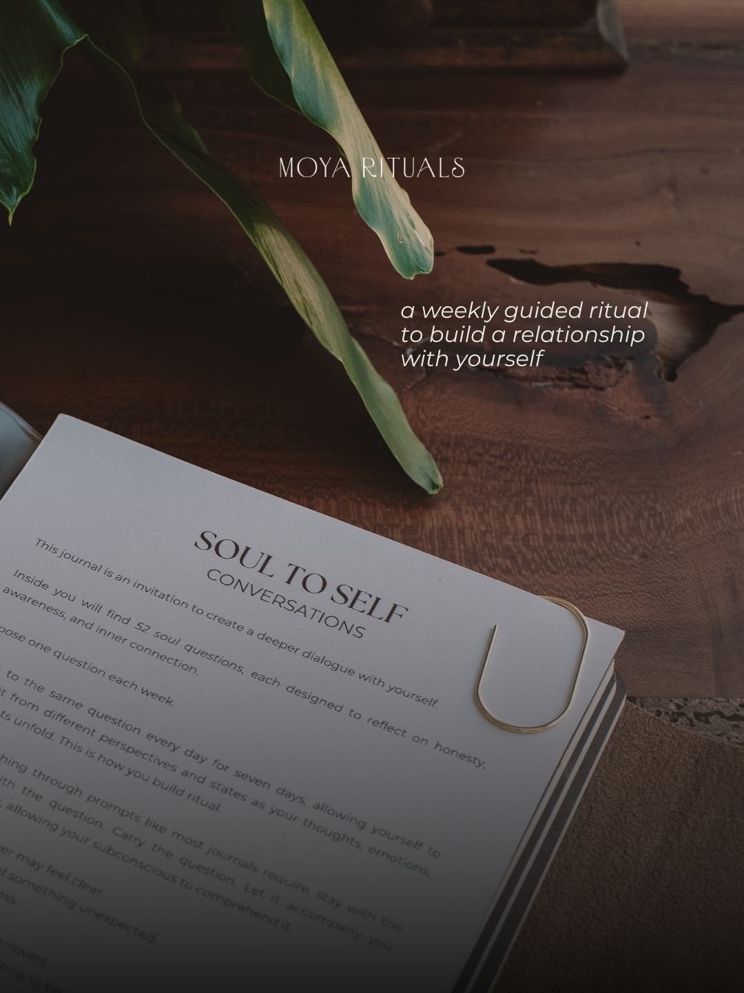 Soul to Self Conversations (Guided Ritual Journal)